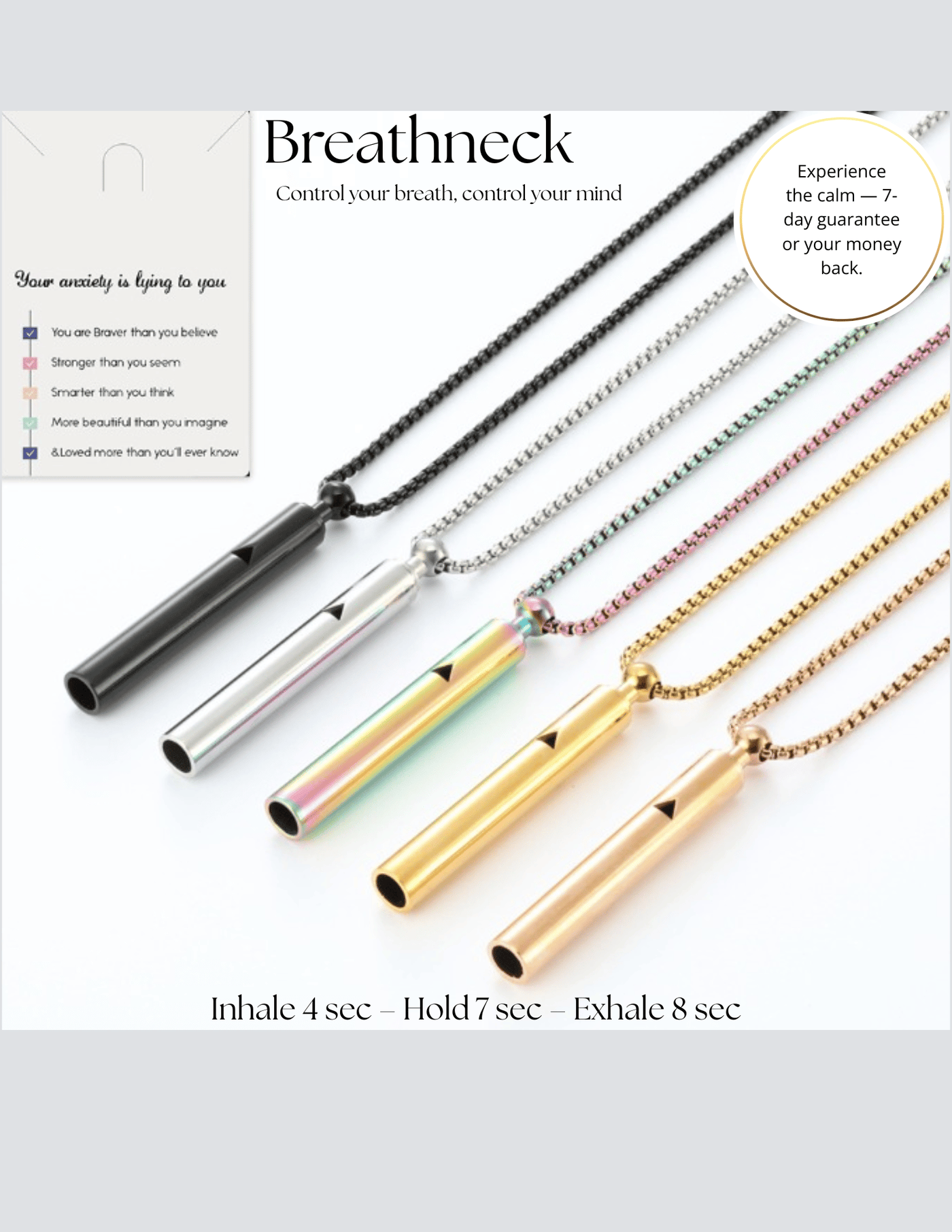 BreathNeck - Mindfull Breathing Necklace